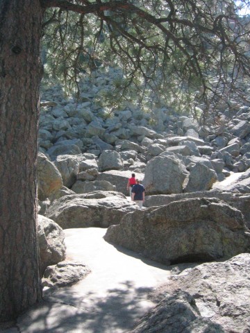 Path to the base