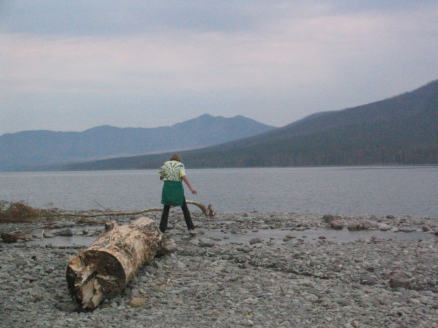 Janelle at the Lake