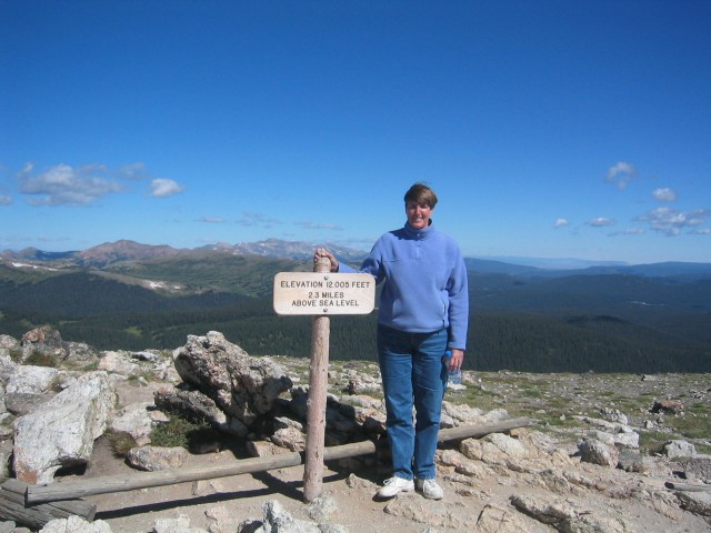 At the Very TOP!!!!