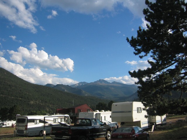 View from our RV
