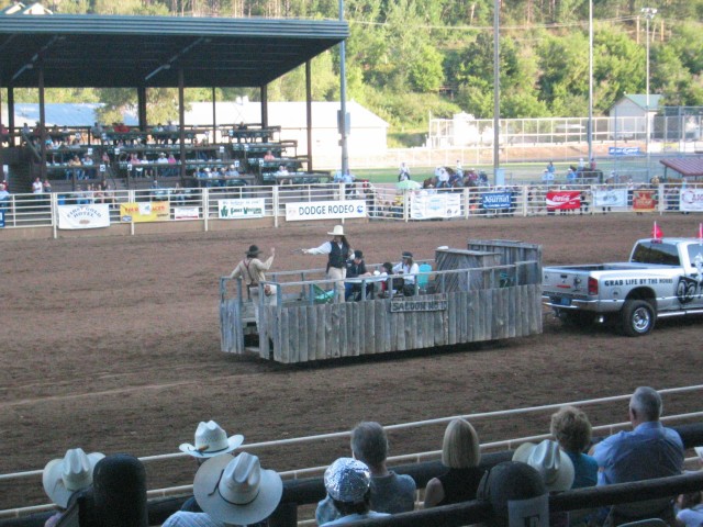 Hickok shooting reinactment