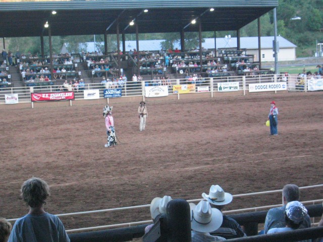 Rodeo clowns
