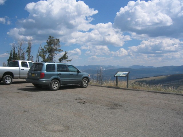 The car at 9000 feet